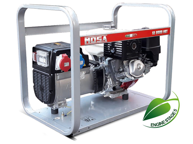 Stromaggregat Benzin GE 8000 HBT