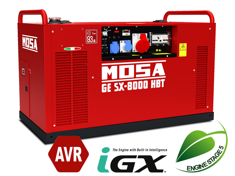 Stromaggregat Benzin GE SX-8000 HBT